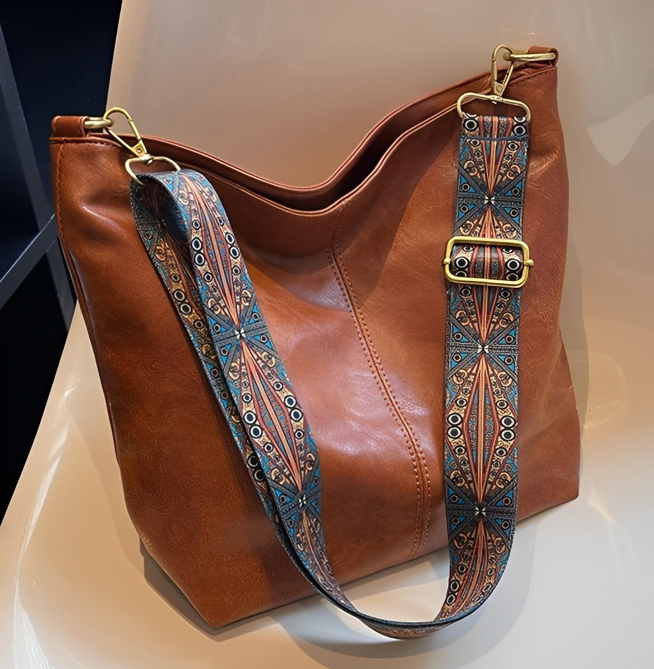 Frida - Bolso cruzado de piel para mujer