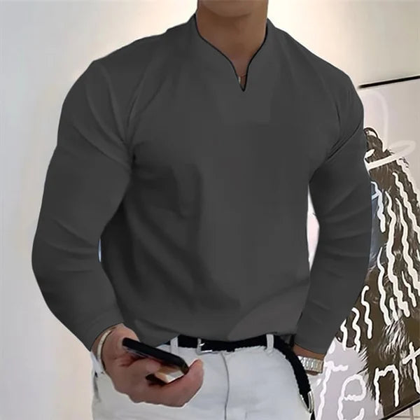 Manuel - Camisa Informal de Manga Larga para Hombre