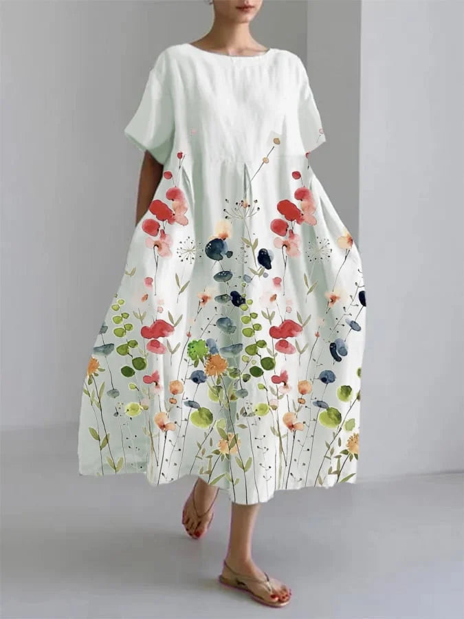 Vestido Veraniego Floral Flereti