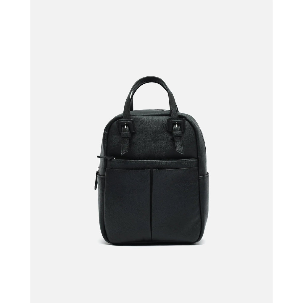 Aurora | Mochila efecto piel con bolsillos