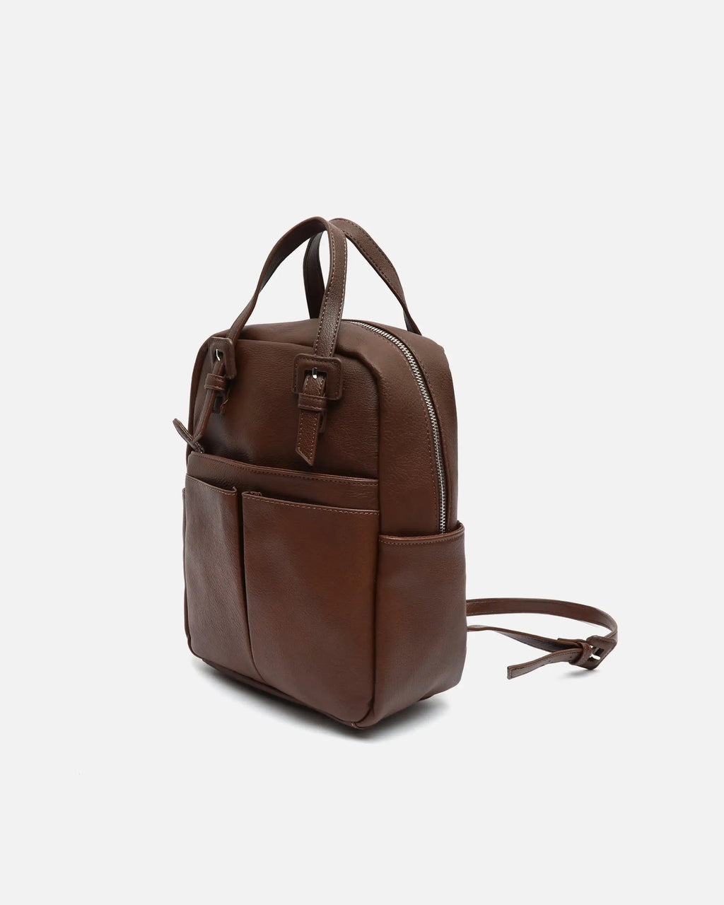 Aurora | Mochila efecto piel con bolsillos