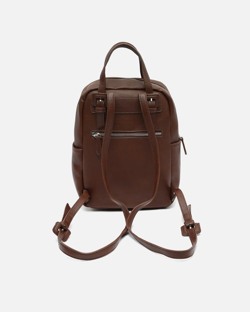 Aurora | Mochila efecto piel con bolsillos
