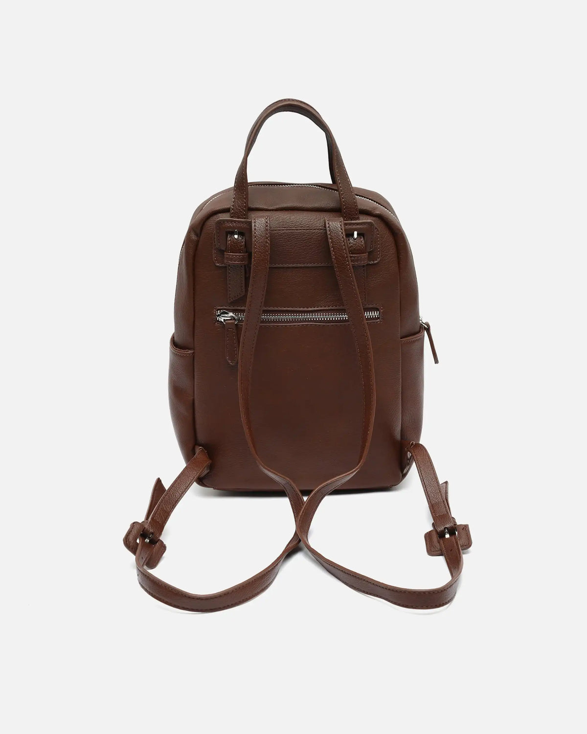 Aurora | Mochila efecto piel con bolsillos