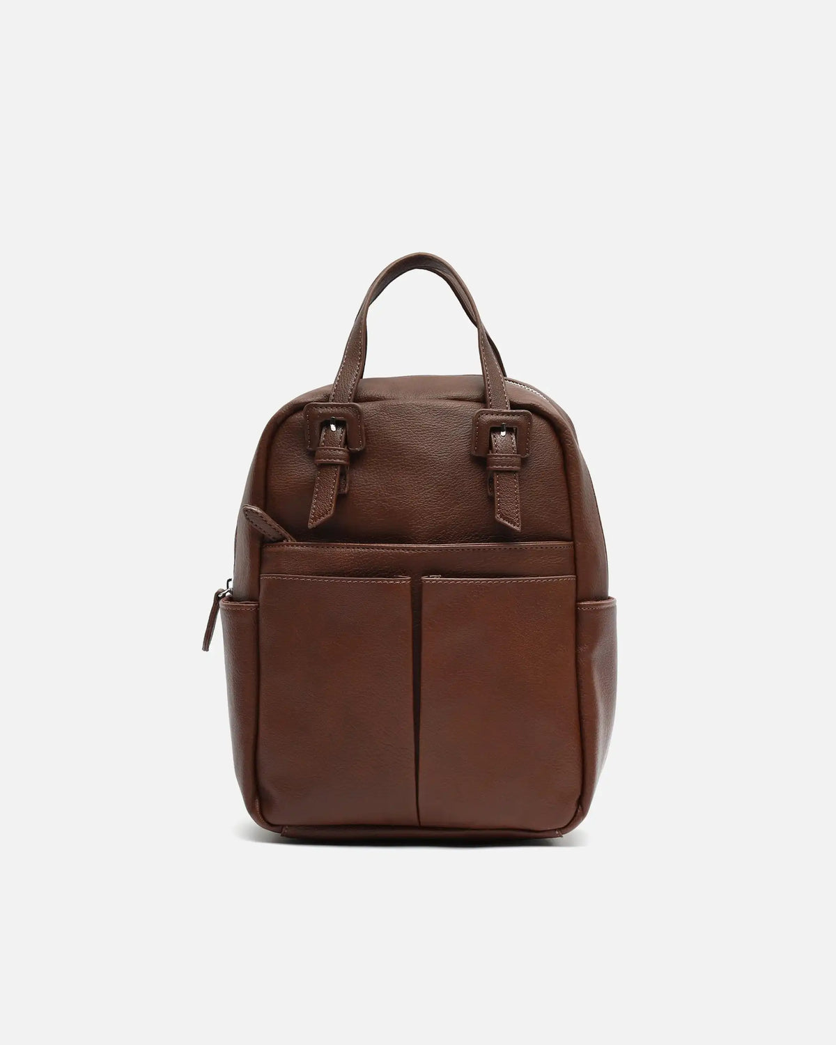 Aurora | Mochila efecto piel con bolsillos