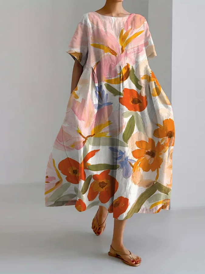 Vestido Veraniego Floral Valeno