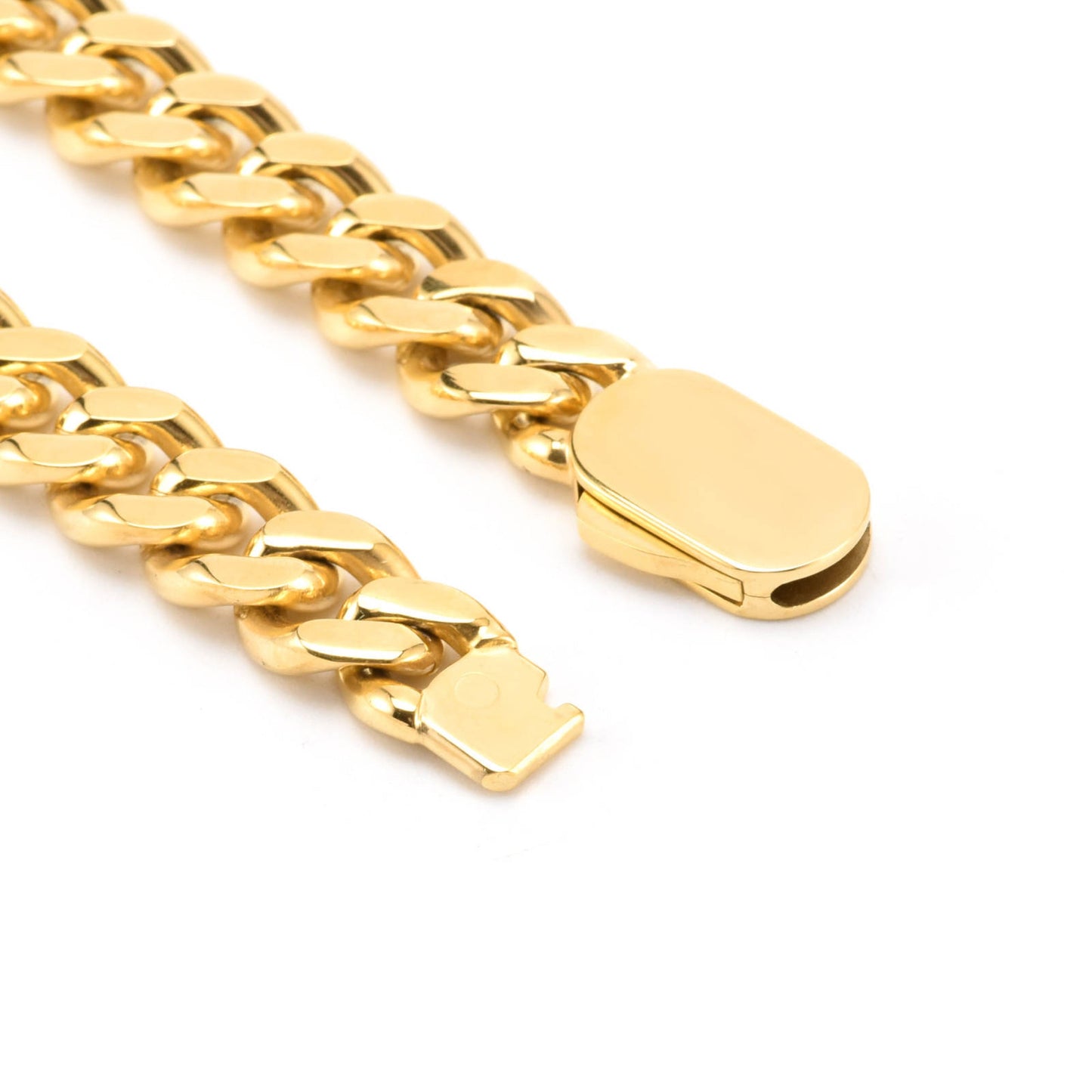 Miami Cuban Link bracelet 8mm gold