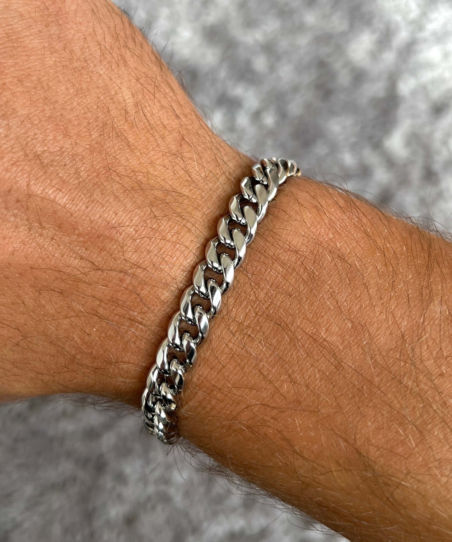 Miami Cuban Link bracelet 8mm steel