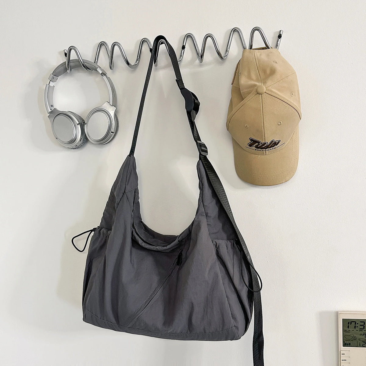 Paola | Bolso hobo de nailon