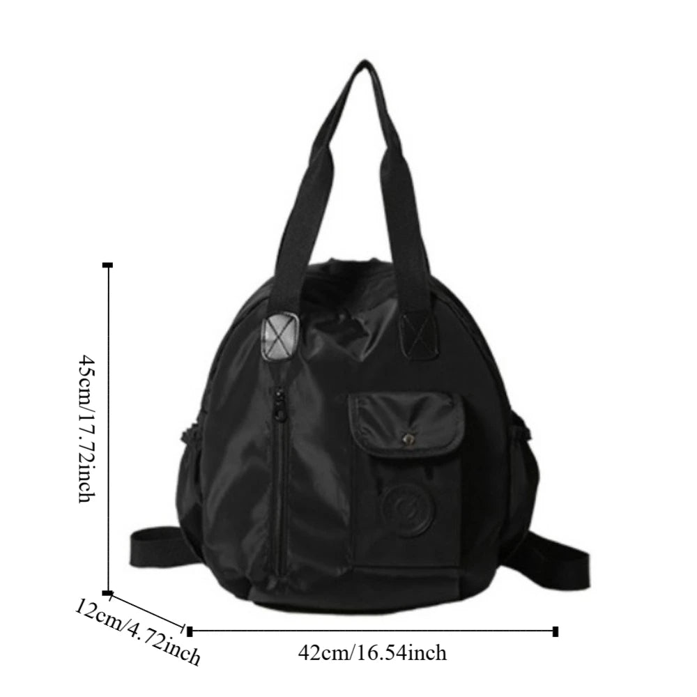 Elena | Mochila redonda de nailon