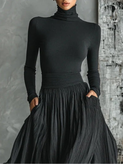 Luna | Conjunto Negro Elegante
