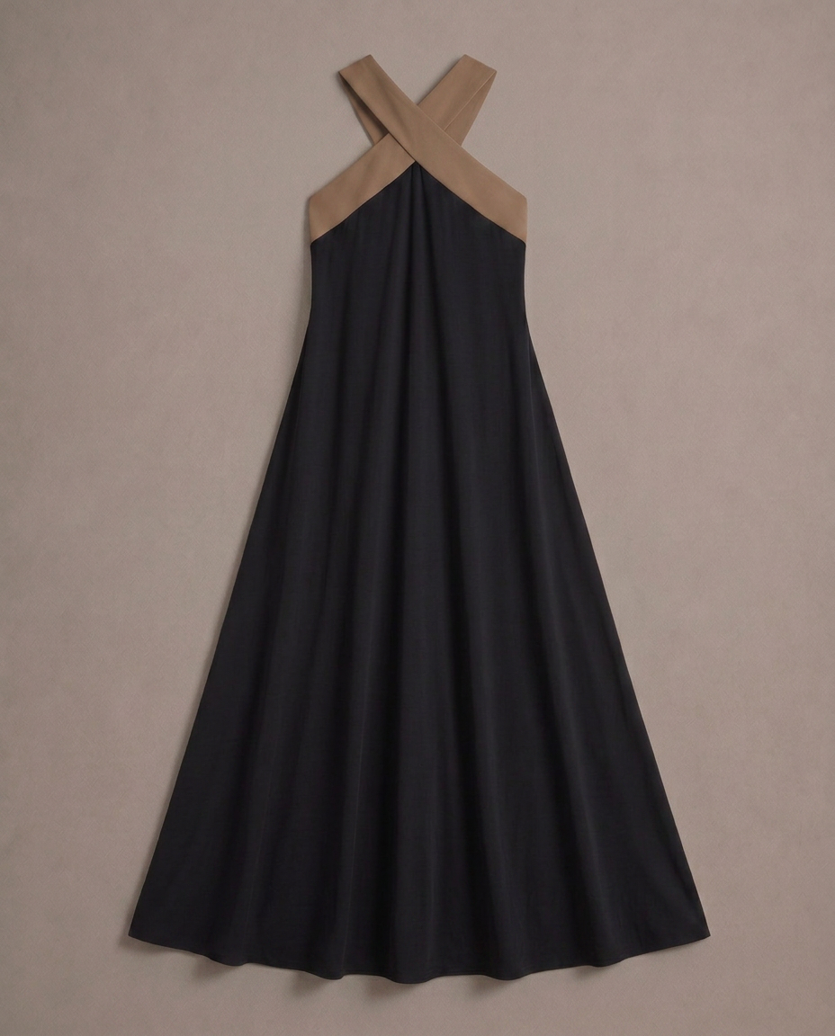 DELFINA | VESTIDO DE CORTE CRUZADO