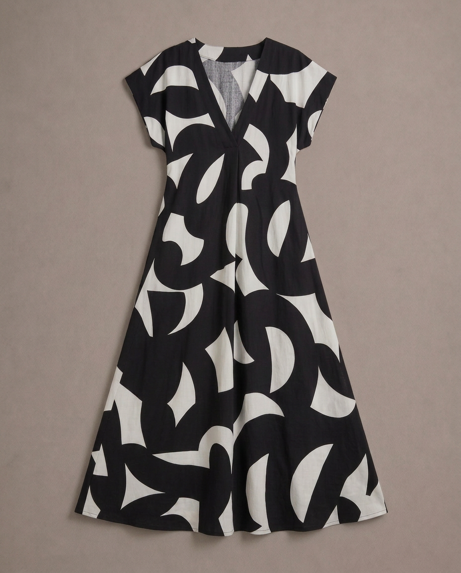 Valeria | Vestido con detalles calados