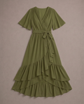 LUCINDA™ | VESTIDO MIDI CRUZADO