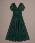 LOUISE™ | VESTIDO MAXI ELEGANTE ESCOTE V