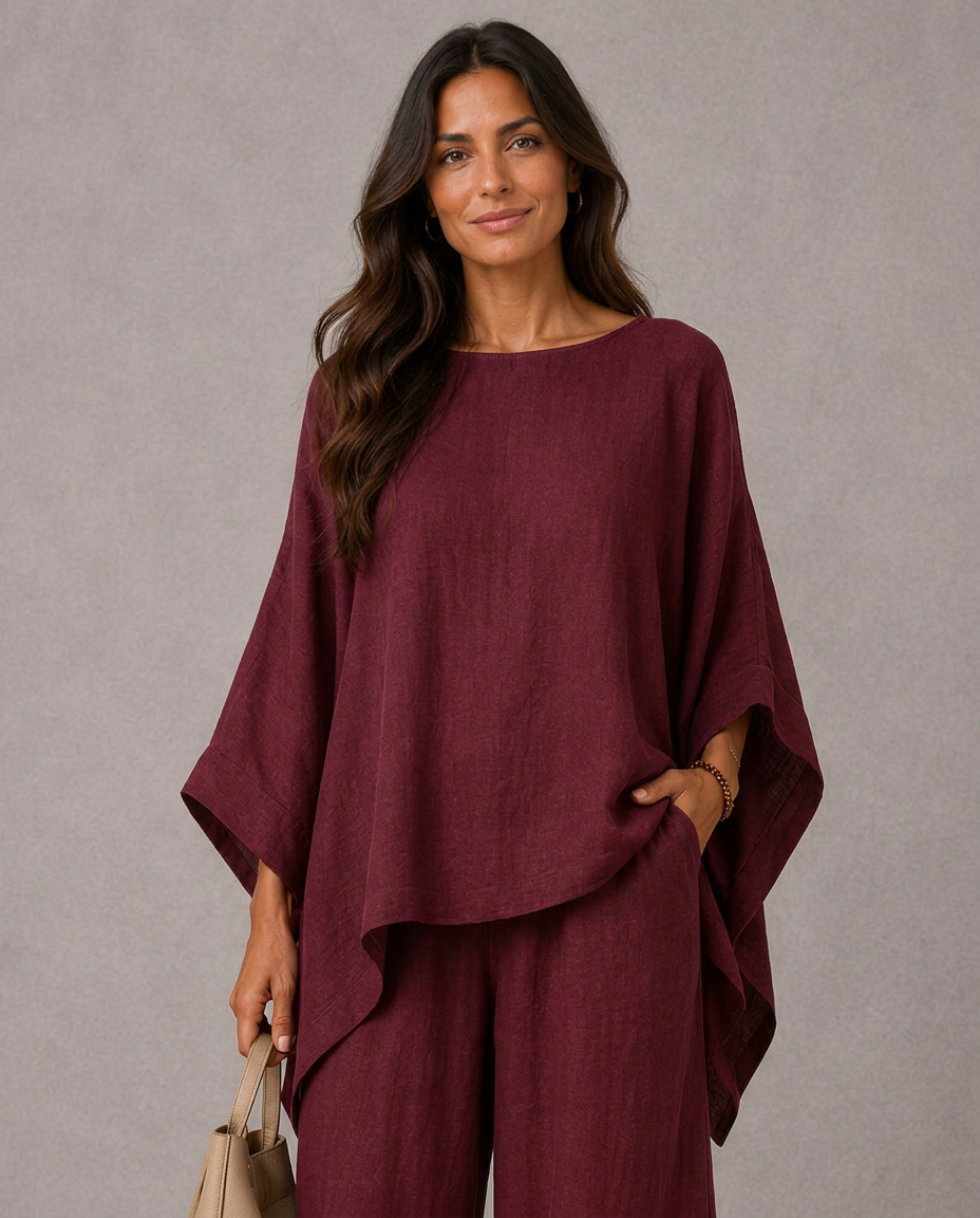 Cristina | Conjunto Pantalón Amplio