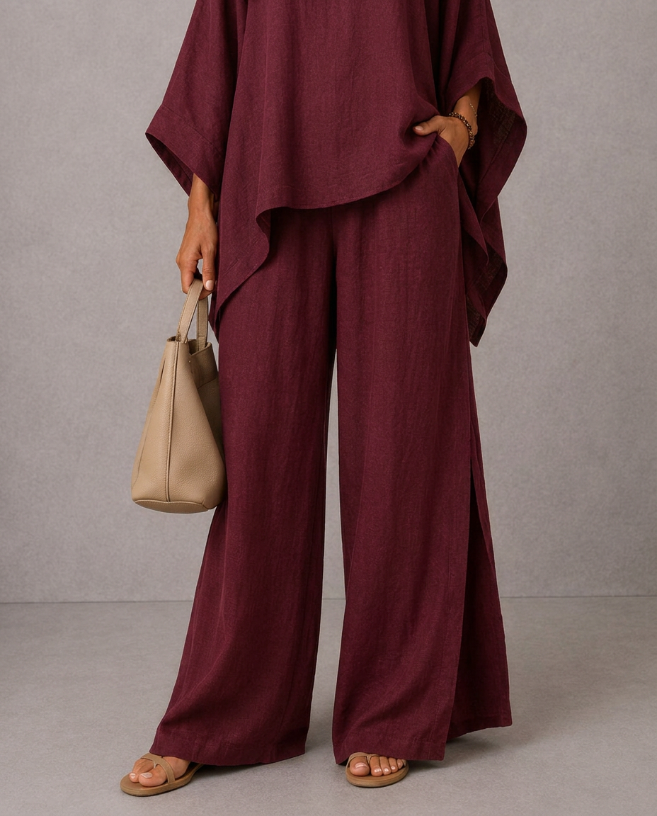 Cristina | Conjunto Pantalón Amplio