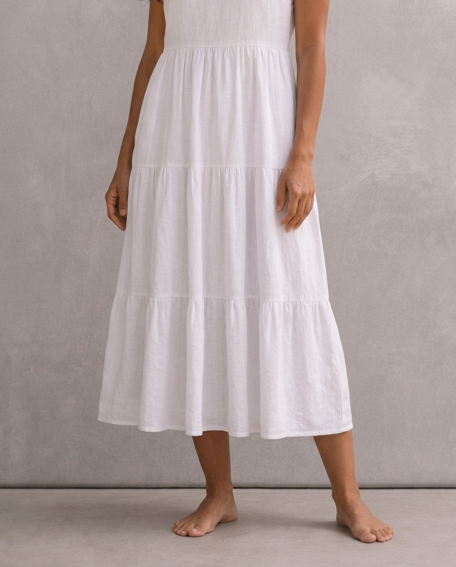 Gabriela™ | Vestido midi fluido de elegancia atemporal