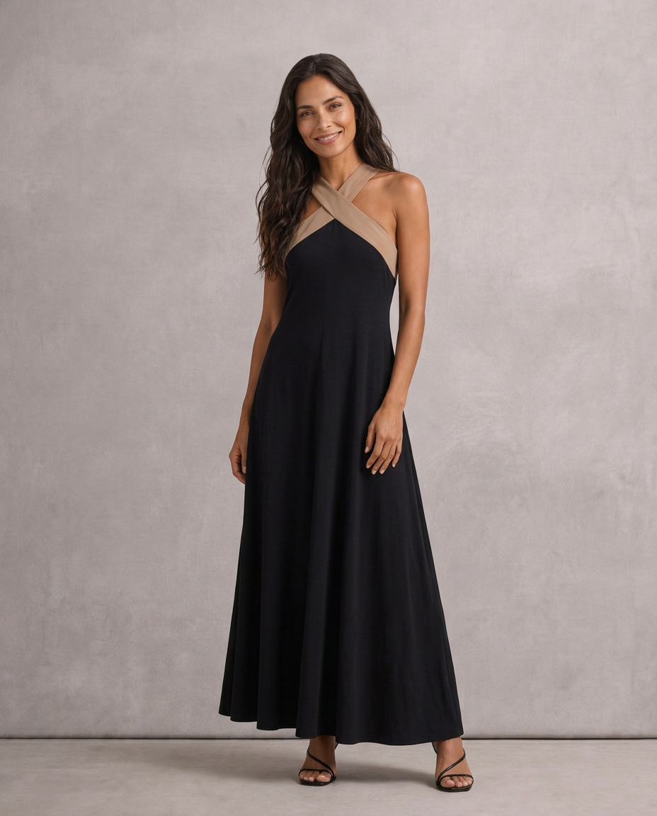 DELFINA | VESTIDO DE CORTE CRUZADO