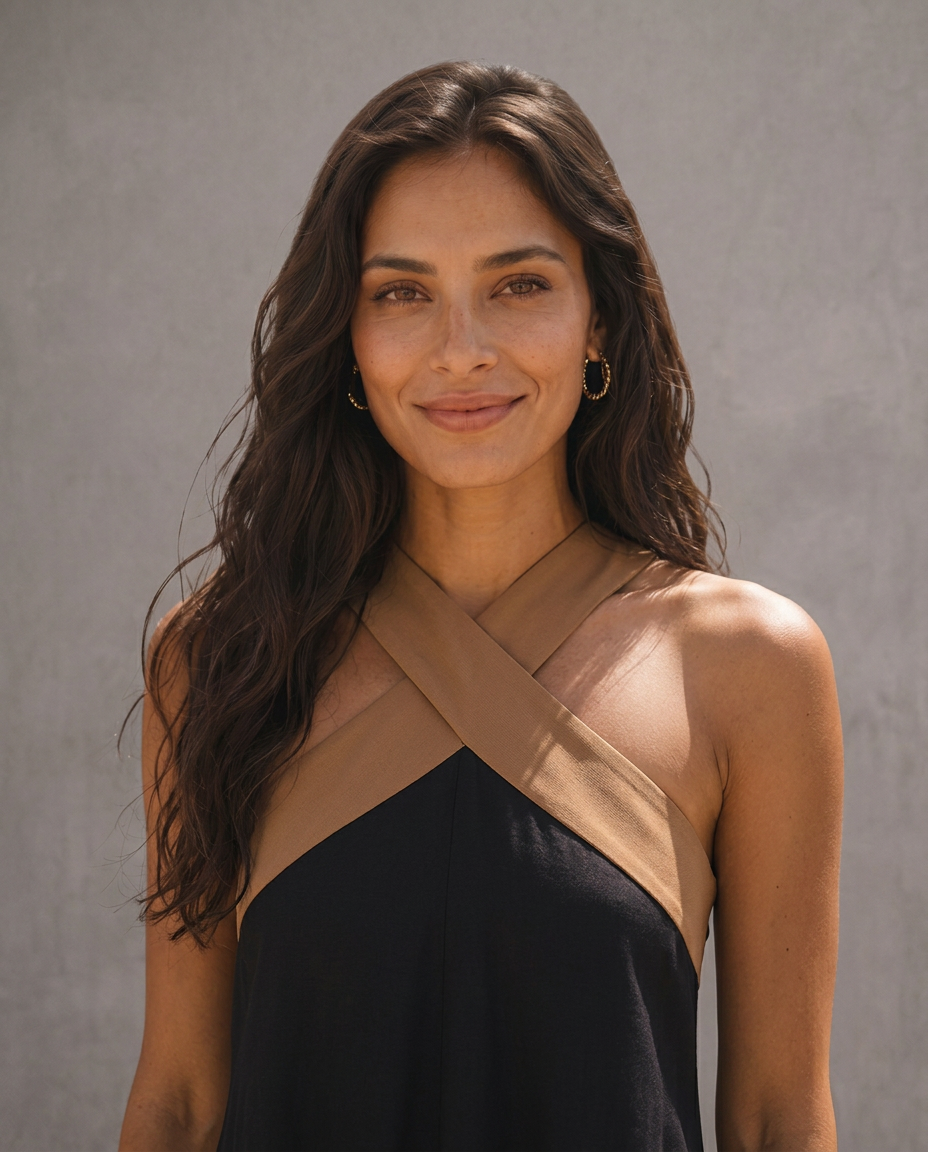 DELFINA | VESTIDO DE CORTE CRUZADO