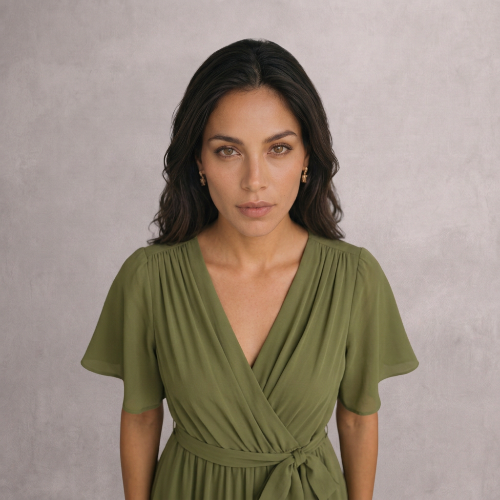 LUCINDA™ | VESTIDO MIDI CRUZADO