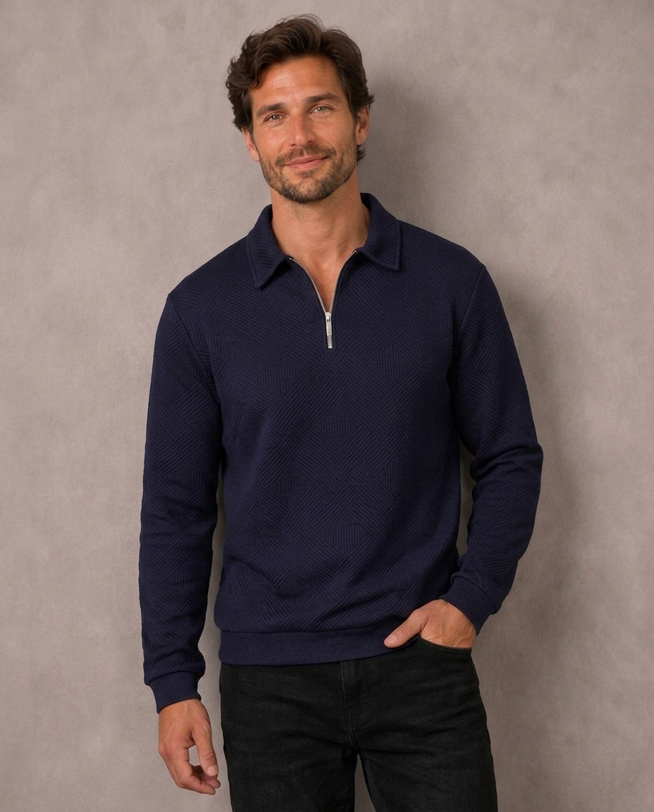 Philippe | Polo con Cremallera Versátil