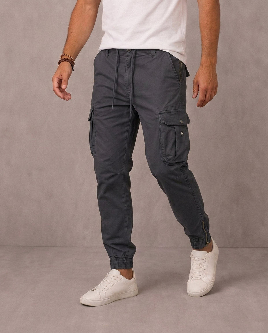 Lucas | Pantalón Cargo Vanguard Elástico