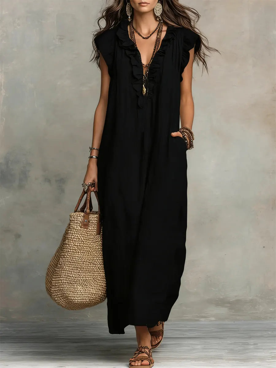 Raquel · Vestido Largo Bohemio