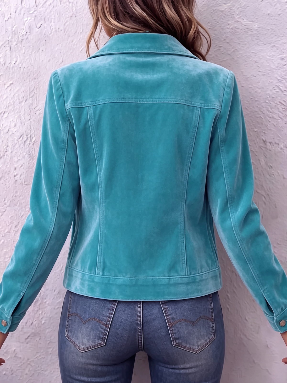 Raffaella | Chaqueta de Terciopelo Vintage Bohemia