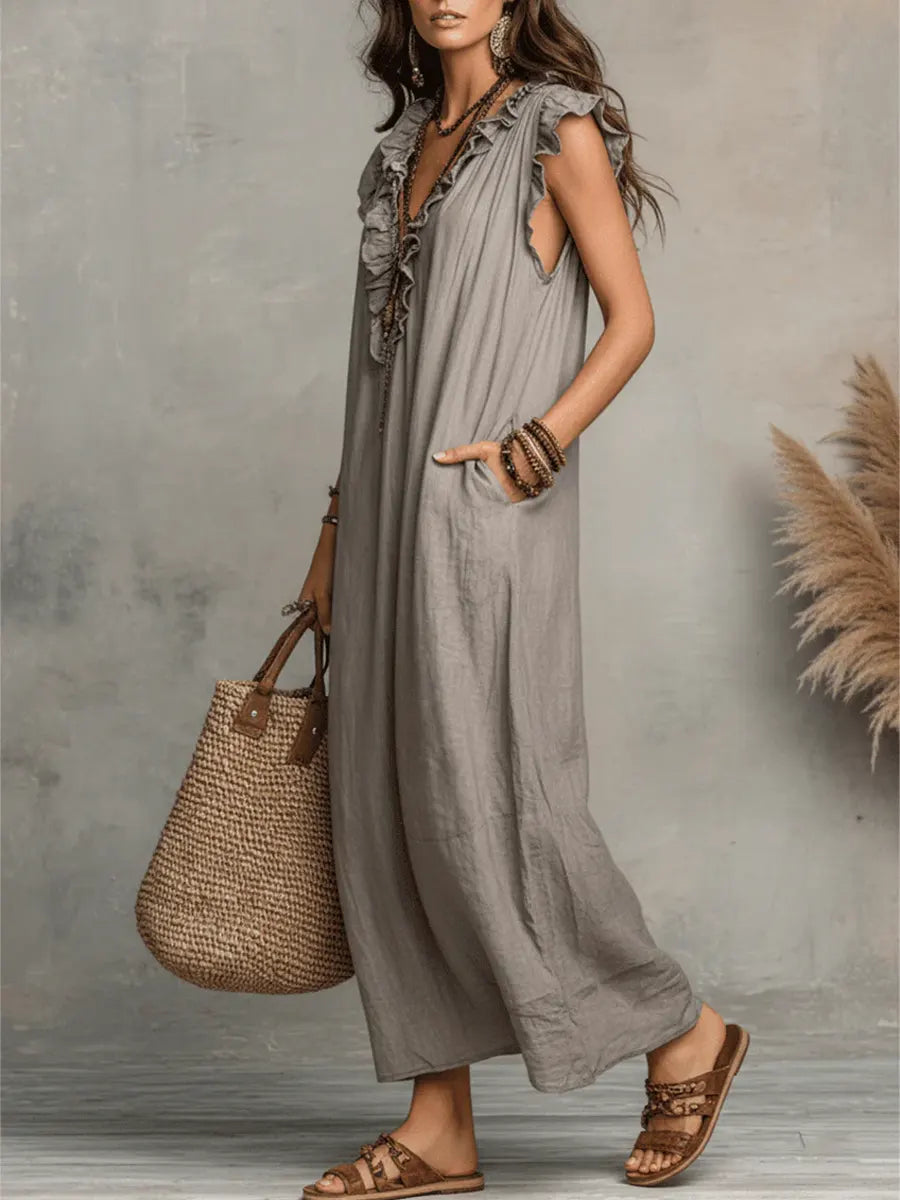 Raquel · Vestido Largo Bohemio