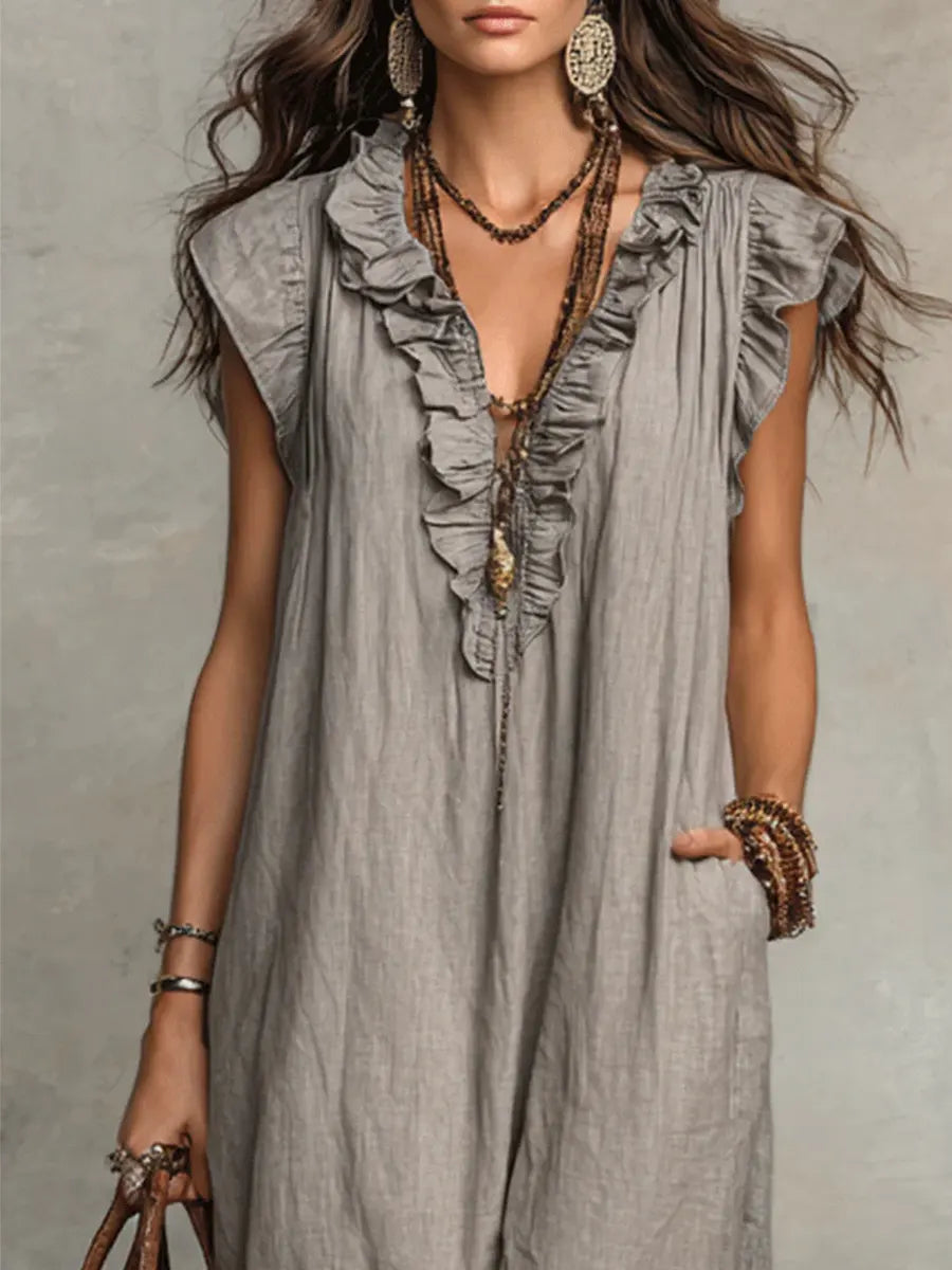 Raquel · Vestido Largo Bohemio