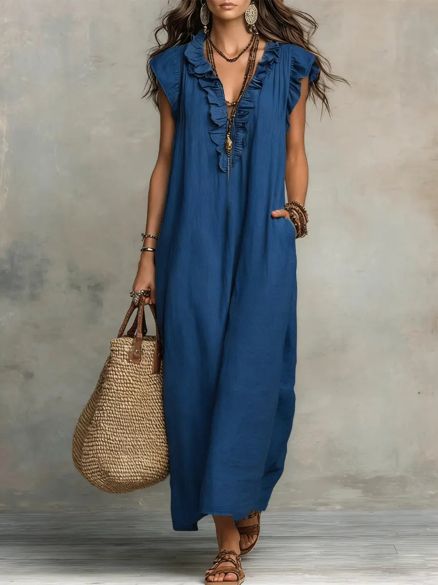 Raquel · Vestido Largo Bohemio