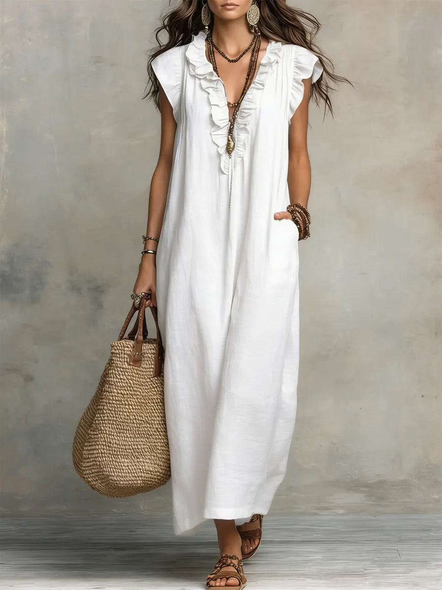 Raquel · Vestido Largo Bohemio
