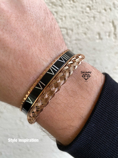 Titan bangle rosé gold